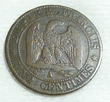 French 1856 cinq for sale  DARWEN