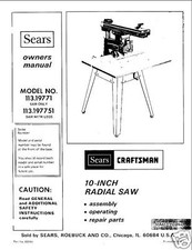 Sears craftsman radial for sale  Dayton