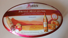 Blechdose asbach pralinen gebraucht kaufen  Bottrop