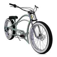 Freios a disco Micargi 26" helicóptero 7 velocidades bicicleta câmbio Shimano pneus gordos bicicleta comprar usado  Enviando para Brazil
