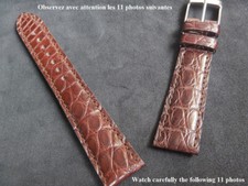 Bracelet alligator véritable d'occasion  Villeneuve-Loubet
