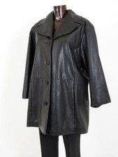 Lammnappa ledermantel schwarz gebraucht kaufen  Deutschland