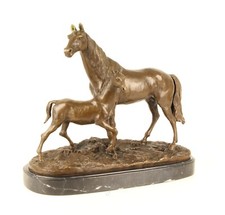 Große bronzestatue stute gebraucht kaufen  Münster