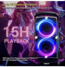 Tpbeat bluetooth speaker for sale  Compton
