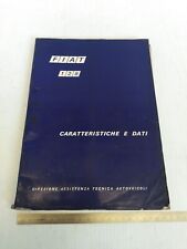 Manuale caratteristiche dati usato  Santena