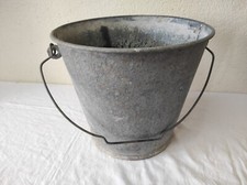 Ancien seau galvanisée d'occasion  Chambon-sur-Voueize