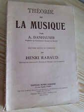 Théorie musique danhauser d'occasion  Lannion