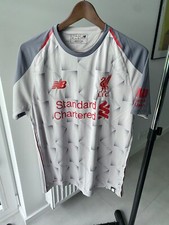 Używany, Liverpool FC 2018 / 2019 New Balance 3. piłka nożna Dorośli rozmiar M na sprzedaż  PL