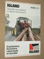 Prospectus treuil forestier d'occasion  Cluny