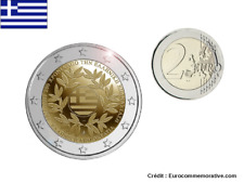 Euros commemorative greece for sale  Shipping to Ireland