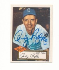 Andy pafko autograph for sale  Sylmar