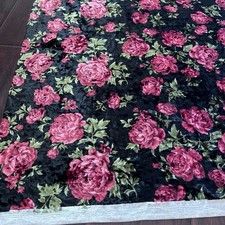 printed velvet fabric for sale  San Bernardino