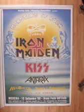 Poster originale concerto usato  Italia
