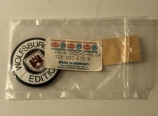 Emblema VW Wolfsburg Side Fender Jetta conversível Vanagon 321 853 675 B comprar usado  Enviando para Brazil