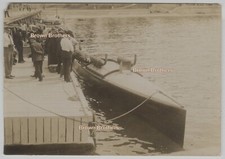 Foto vintage 1908 barco de velocidade motorizado de deslocamento "Dixie II" conjunto de registro comprar usado  Enviando para Brazil