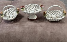 Capodimonte vintage flower for sale  BARRY