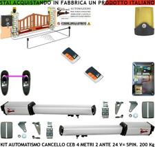 Kit automazione cancello usato Kit automazione cancello usato  Roma