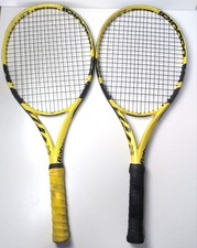 Conjunto de raquete de tênis Babolat Pure Aero 2 100m² em 315g 16x19 aderência tamanho 2 usado comprar usado  Enviando para Brazil