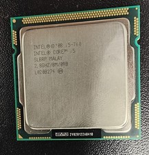 Intel Core i5-760 – 2.80GHz Quad Core – Socket LGA1156 – CPU Fonctionnel comprar usado  Enviando para Brazil