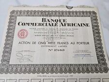 Banque commerciale africaine d'occasion  Villeneuve-le-Roi
