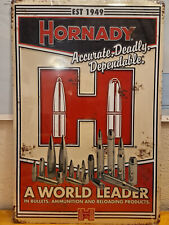 Hornady blechschild vintage gebraucht kaufen  Hemmingen