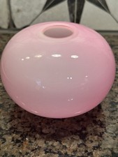 Vaso rosa redondo soprado à mão Ikea Barbro Wesslander Pia Amsell comprar usado  Enviando para Brazil