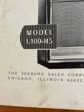 Seeburg jukebox u100 for sale  LEEDS