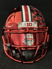 Mini capacete Ohio State Buckeyes Rose Bowl cromado vermelho comprar usado  Enviando para Brazil