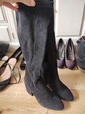 Black fake suede for sale  NORTHAMPTON