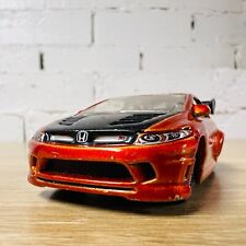 RARO 2006 Honda Civic SI Capô Laranja Preto HIN Hot Import Nights Hot Wheels 1:50, usado comprar usado  Enviando para Brazil