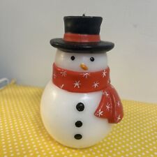 Christmas snowman candle for sale  Oak Hill