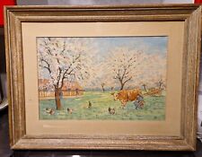 Aquarelle peintre normand d'occasion  Falaise