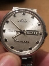 1980'S MIDO COMMANDER OCEAN STAR DATODAY RELÓGIO VINTAGE AUTOMÁTICO comprar usado  Enviando para Brazil