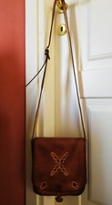 Borsa artigianale messenger usato  Borgo San Dalmazzo