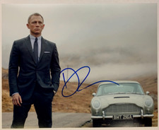 Foto assinada por Daniel Craig 007 James Bond, com certificado de autenticidade, 8x10 comprar usado  Enviando para Brazil