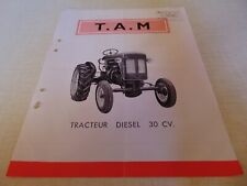 Prospectus brochure tracteur d'occasion  Pont-d'Ain