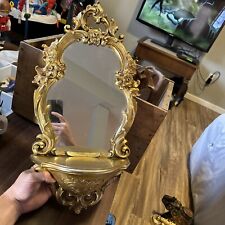 Syroco mirror gold for sale  Glen Carbon
