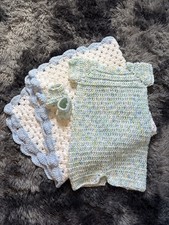 Handmade crochet newborn for sale  Lakeland