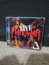 Manowar Live Hell On Wheels 2cd Set Metal Blade 1997 1st Press VG++ , usado comprar usado  Enviando para Brazil