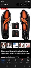 Thermrup heated insoles for sale  CARSHALTON
