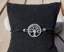 Bracelet pendentif acier d'occasion  Saint-Jeannet