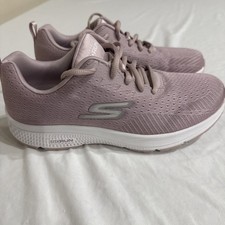 Sapato esportivo feminino Skechers Go Run Mauve com cadarço tamanho 9 comprar usado  Enviando para Brazil