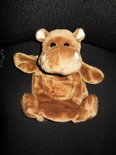 Doudou marionnette hippopotame d'occasion  Molsheim