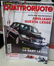 Quattroruote aprile 2011 usato  Piombino