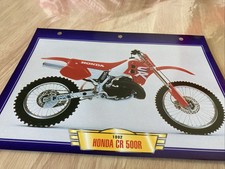 Honda cr500r 1992 d'occasion  Decize