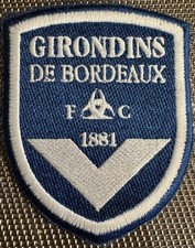 Ecusson football girondins d'occasion  Senlis