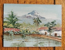 Paysage montagne peinture d'occasion  Paris IX