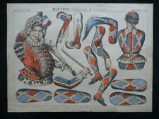 Pantins pulcinella arlecchino usato  Italia