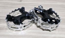 Pedal MKS Mikashima x Black Lug XC-III Bear Trap prata 9/16 bicicleta off road comprar usado  Enviando para Brazil