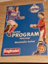 Official programme valerenga for sale  MANCHESTER